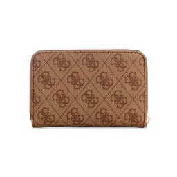 Guess Monogram Laurel Medium Zip Around Wallet-1