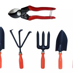 JetFire PVC Cultivator, Fork, Weeder, Trowel Garden Tool Kit-image-15