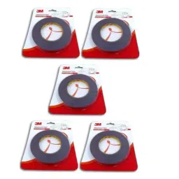 3M Acrylic Foam Attachment Tape Tape - 2.4cmsx4M - For Stronger Bonding - Pack of 5-37