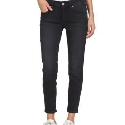 CALVIN KLEIN JEANS Black Medium-Wash Slim Fit Mid Rise Jeans-90