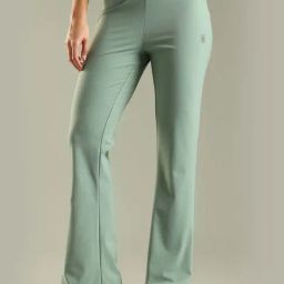 Domin8 Pista Green Bootcut Fit Lightweight Pants-image-102