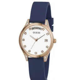 Guess Analog White Dial Women's Watch GW0356L1 image 1