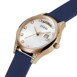 Guess Analog White Dial Women's Watch GW0356L1 image 4
