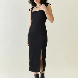 aayu Bodycon Maxi Dress-image-6