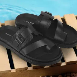 Metro Men's Black Toe Ring Sandals-picture-19