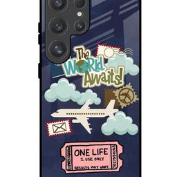 QRIOH Typography Printed Samsung Galaxy S25 Ultra Back Case Mobile Accessories-image-90