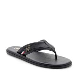 U.S. Polo Assn. Men's HENDRIK Black Thong Sandals-38
