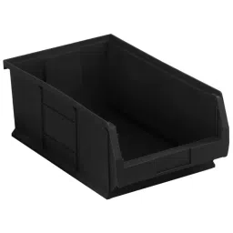 RS PRO PP Storage Bin, 200mm x 310mm, Black Model No 9096924-image-93