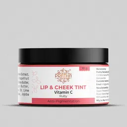 Pratha Matte Finish Lip & Cheek Tint With Vitamin C For Anti-Pigmentation - Maroon-47
