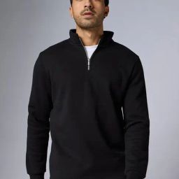 XYXX Pitch Black Relaxed Fit Solid Sweatshirt-image-70
