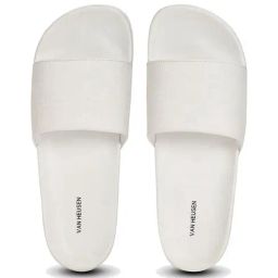 Van Heusen Women's White Slides-image-16