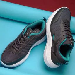 Asian Men's Grey Running Shoes-32