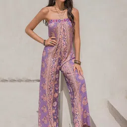 JC Mode Off-Shoulder Printed Basic Jumpsuit-picture-6