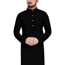 ANUJ FASHION Men Blended Straight Fit Kurta-picture-24