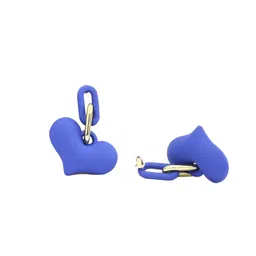VAGHBHATT Heart Shaped Chain Linked Drop Earrings image 3