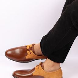 FAUSTO Men Leather Formal Derbys-image-29