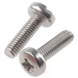 RS PRO Machine Screw M4x5 mm Steel Pozidriv Pan Headed DIN 7985, 9087683 (Bag Of 100 pcs)-image-0