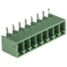 RS PRO 8 Way Pluggable Terminal Block 3.5 mm Pitch Solder Termination, 8745234-32