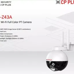 CP PLUS 4 MP Wi-fi Full Color Outdoor Smart Security Camera CP-Z43A image 2