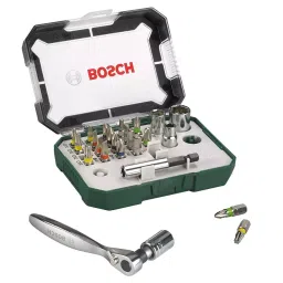 Bosch 2607017322 Screw Driver Bit and Ratchet (Set of 26 Pcs)-28