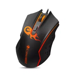 Zebronics Clash Black Wired Optical Gaming Mouse-23