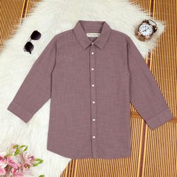 The Lion and The Fish Boys Comfort Opaque Casual Shirt-image-74