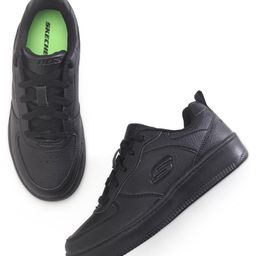 Skechers Sport Court 92 Chill Street Casual Lace Up Shoes - Black-image-44