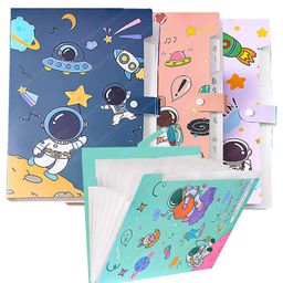 FunBlast Space Theme File Folder with Button Lock Pack of 4 (Color May Vary)-image-60