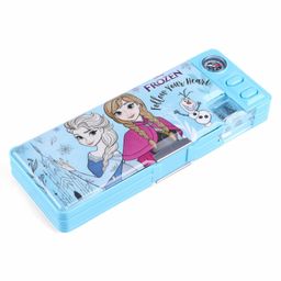 Disney Frozen 2 Button Pencil Box - Sky Blue-19
