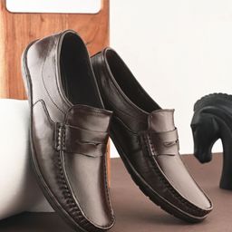 Fashion Victim Men Leather Formal Loafers-image-21