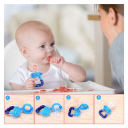 NeonateCare Fruit & Food Nibbler Pack Of 2 - Multicolor ( color and design may vary) image 2