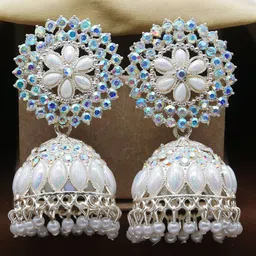 Anouk Contemporary Jhumkas Earrings-38