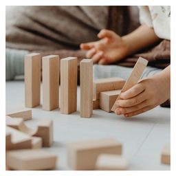Oskart Fun for All Ages: jenga game sets and wooden blocks for kids and adults (Plain) image 5
