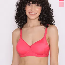 INKURV Pack Of 2 Medium Coverage Lightly Padded Bra image 1