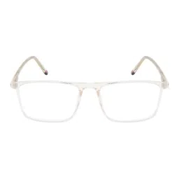 Ted Smith Transparent Rectangular Unisex Eye Frames image 2