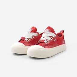 Solethreads Women Colourblocked Lace-Ups PU Sneakers-image-57