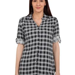 RECAP Black Chequered Shirt-picture-15