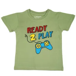 Dyca Kids Olive Printed T-Shirt-picture-45