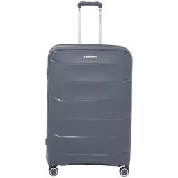 Swiss Military Grey 8 Wheels Large Hard Cabin Trolley Bag-picture-41