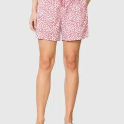 Van Heusen Pink Printed Shorts-picture-42