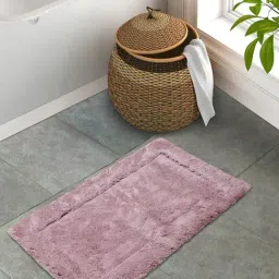 Spaces  Drylon Large Solid Violet Polyester Bath Mats-image-2