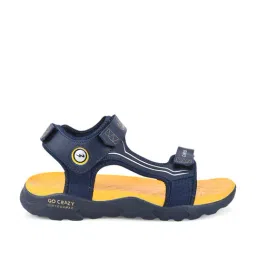 Campus Men's Blue Floater Sandals-image-5