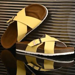 Hoversole Women's Xena Alphonso Cork Cross Strap Sandals-image-47