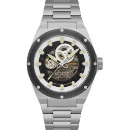 EARNSHAW ES-8252-11 Armstrong Open Heart Automatic Watch for Men-13