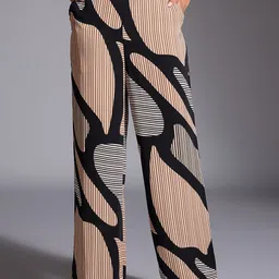 20Dresses Women Printed High-Rise Trousers-image-60