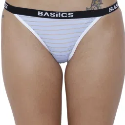 BASIICS by La Intimo Multicolor Thong( Pack Of 2 ) image 3