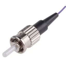 RS PRO Fibre Optic Cable ST to Unterminated Simplex Multi Mode OM3 50/125 μm White 1 m, 5368604-65