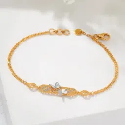 P.N.Gadgil Jewellers Clara Glow Yellow Gold Flexible Bracelet For Women-picture-39