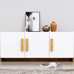 HEXA RED White Multipurpose Storage Cabinet-19