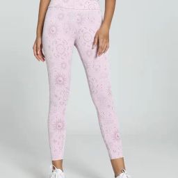 Puma Lilac Printed Sports Tights-31